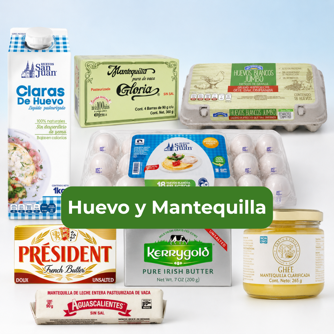 Huevo y mantequilla